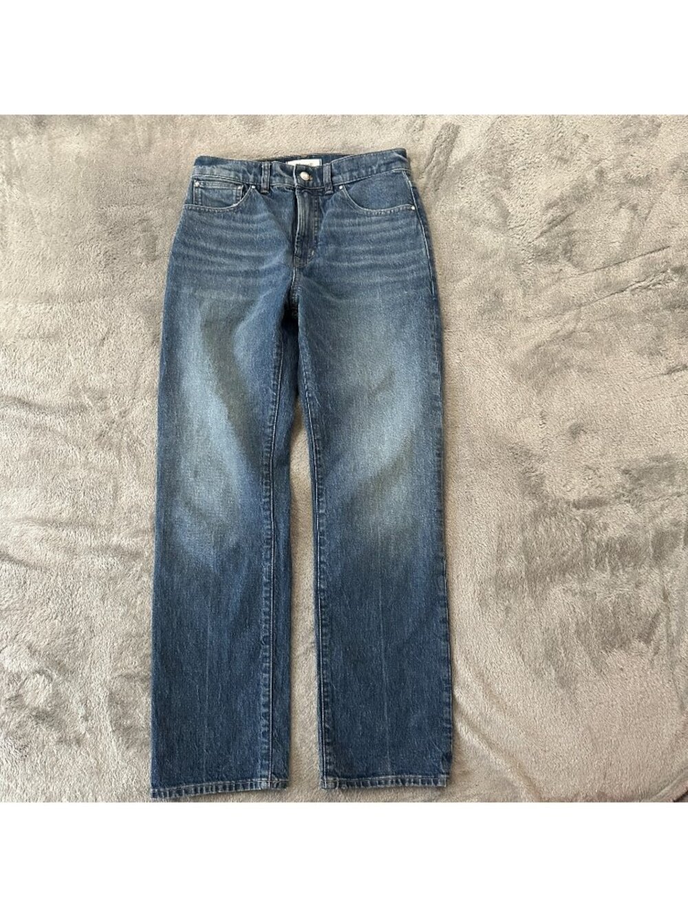 Madewell The Longline Straight Leg Jeans Women's 27 High Rise